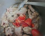 A picture of step 3 of Shaljam chicken.