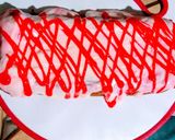 Foto del paso 3 de la receta: Torta de almojábanas y frosting de queso crema y salsa de fresa