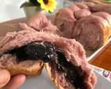 Foto langkah ke 7 dari resep Roti Sobek Ubi Ungu.