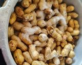 A picture of step 2 of Boiled ground nuts.