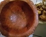 Une image de l'étape 2 de Poulet pilé gaba gaba.