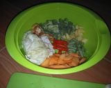 Foto langkah ke 4 dari resep Sayur sop ceker dan daging khusus promil.