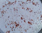 A picture of step 4 of Farali dhokla.