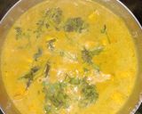A picture of step 4 of Panner curry.