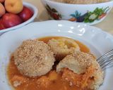 Barackos gombóc recept fázis 10 fotója