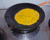 A picture of step 3 of Healthy nutritious tasty multigrain flour masala chilla.