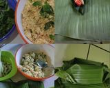 Foto langkah ke 4 dari resep Papais Tahu & Teri medan (masakan Sunda).