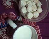 Foto langkah ke 6 dari resep Kue kering putri salju no mixer no oven alias pakek teflon.