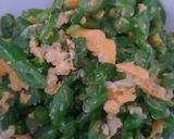 Foto langkah ke 7 dari resep Buncis Renyah Cah Telur Kriuk.