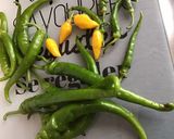 Une image de l'étape 2 de Quatuor de piments au citron, huile d'olive et épices.