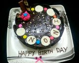 চকলেট বার্থ ডে কেক(chocolate birthday cake recipe in Bengali) রেসিপি ধাপ - 7 ছবি