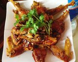 Hình bước làm 4 của món Gà chiên mắm cho ngày cuối tuần