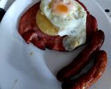 A picture of step 5 of My Late Breakfast Early Dinner A Grilled Small Mixed Grill 😋.
