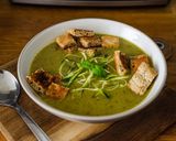 A picture of step 3 of Creamy Courgette Soup with Basil.