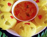 स्माइली सूजी इडली (smiley suji idli recipe in Hindi) रेसिपी चरण 9 फोटो