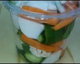 A picture of step 4 of Lebanese Pickle.