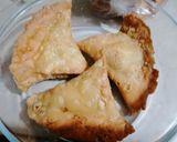 A picture of step 5 of Samosa chaat.