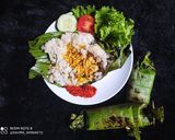 Foto langkah ke 11 dari resep Nasi Bakar/ Nasi Bakar Ayam Kemangi Masak Magicom.