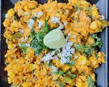 मक्याच्या कणसाचा किस (makyachya kansacha khis recipe in marathi) रेसिपी स्टेप 3 फोटो