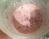 Foto del paso 4 de la receta: Postrecito tricolor de avena en frasco light para desayuno o merienda! Chocolate, frutilla y vainilla