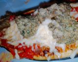 Foto del paso 1 de la receta: Berenjenas a la parmesana con pesto.