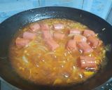 Foto langkah ke 3 dari resep Sosis Telur Asam Manis.