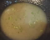 Foto del paso 5 de la receta: Dorada o lubina al horno con crema de salsa de pescado