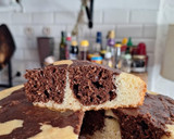 Foto del paso 8 de la receta: Torta de coco y chocolate esponjosa y fácil
