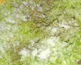 A picture of step 1 of Cabbage kofta.