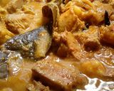 A picture of step 13 of Enchor Chingri/Raw jackfruit with prawns/EnchorChingri Malaikari.