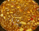 Foto del paso 5 de la receta: Fideuà con atún rojo y gambita ”rota”