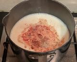 A picture of step 2 of Hot chocolate with winter spices.