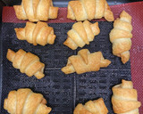 Foto del paso 4 de la receta: Mini croissants de Lotus con topping de chocolate blanco en Airfryer