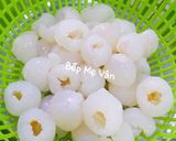 Hình bước làm 5 của món Vải ngâm đường phèn