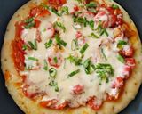Foto langkah ke 7 dari resep Pizza Teflon Simple Bangettt.