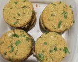 A picture of step 3 of Chicken Shami kabab.