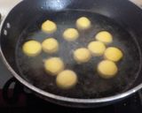 A picture of step 5 of Kesar bati.