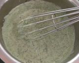 A picture of step 3 of Bathua/chenopodium ka Ryata.