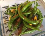 Une image de l'étape 3 de Quatuor de piments au citron, huile d'olive et épices.
