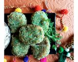 A picture of step 2 of Indie Platter of Chatpate Aloo, Minty Aloo Kebabs & Chicken Mayo.