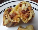 Foto del paso 14 de la receta: Burritos🌯 de frijol y arroz🍚con vegetales🥗!!!