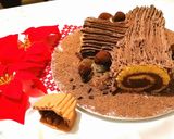 Foto del passaggio 9 della ricetta Bûche de Noël