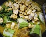 Foto langkah ke 4 dari resep Lodeh Terong Cecek.