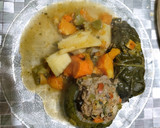Foto del paso 4 de la receta: 2 x1 🍲 Niños envueltos y Zapallitos rellenos