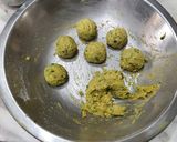 A picture of step 2 of Lauki Muthiya Balls.
