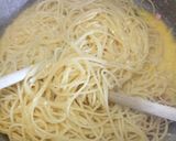 A picture of step 3 of Carbonara.