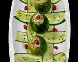 A picture of step 4 of Cucumber Quinoa Salad.