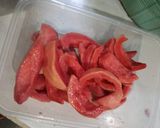 Foto langkah ke 1 dari resep Sorbet Jambu Merah.