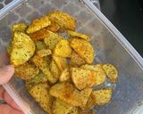 Foto langkah ke 3 dari resep Potato wedges / kentang goreng #homemadebylita.