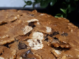 Bizcocho de chocolate crujiente integral